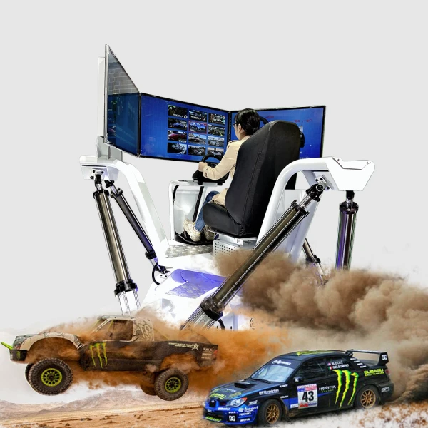 2021 Earn Money 6 Dof Driving Simulator Car Raci..