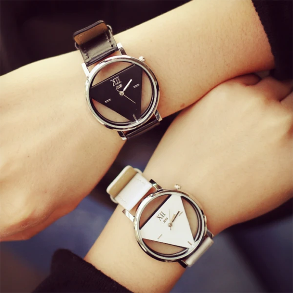 Uchome Fashion Simple Triangle Hollow Couple Tra..