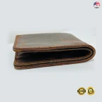 Slim Smart Pure 100% Leather made Wallet for Men 4 Card holder, Sleek & Stylish | ShopUSA.ae