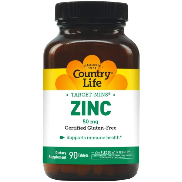 Country Life Target Mins Zinc 50mg Tablets, 90 C..