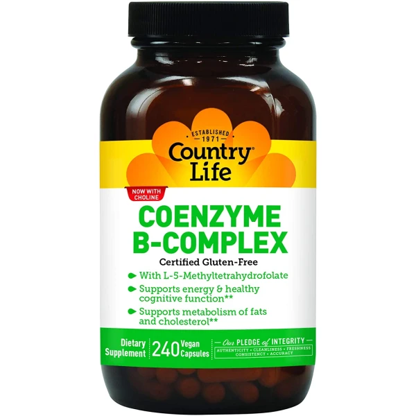 Country Life Coenzyme B Complex, 240-count