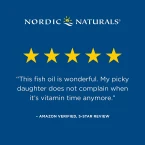 Nordic Naturals Children’s DHA, Strawberry - 8 oz - 530 mg Omega-3 with EPA & DHA - Brain Development & Function - Non-GMO - 96 Servings