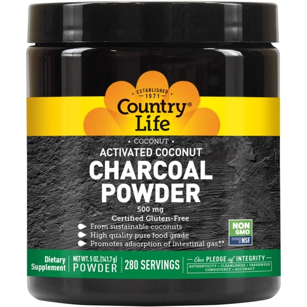 Activated Charcoal Country Life 5 Oz Powder
