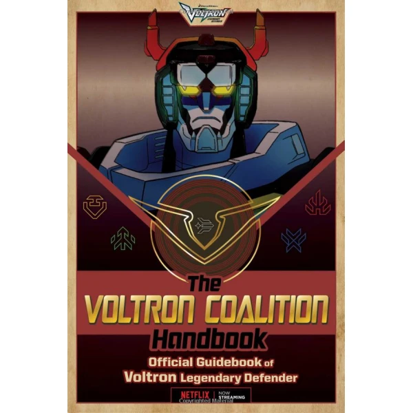The Voltron Coalition Handbook: Official Guidebook of Voltron Legendary Defender sale online in UAE