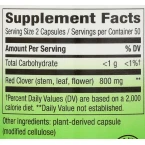 Natures Way Red Clover Blossom, 400mg 100 Capsules