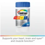 Original Centrum Silver Men 50+ Multivitamin / Multimineral Supplement Tablet, Vitamin D3 USA made Sale in UAE