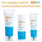 acnefree 3 step acne treatment kit salicylic acid acne face wash and alcohol-free sale online in UAE
