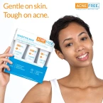 acnefree 3 step acne treatment kit salicylic acid acne face wash and alcohol-free sale online in UAE