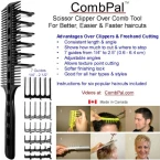 combpal scissor clipper over comb hair cutting tool barber kit pro haircutting shop online in UAE