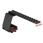 Buy VERY100 Tactical Dual Rail Scope Mount Universal Pistol Scope Online in UAE