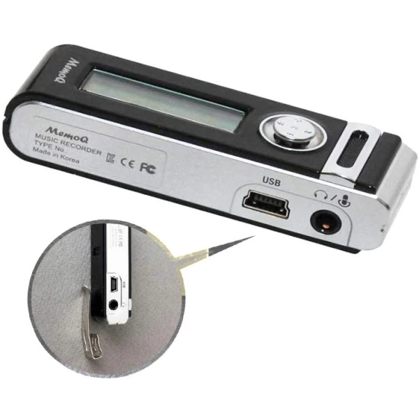 Mr-840 4gb Mini Digital Voice Recorder Mp3 Playe..