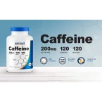 Nutricost Caffeine Pills 200mg, 120 Caps