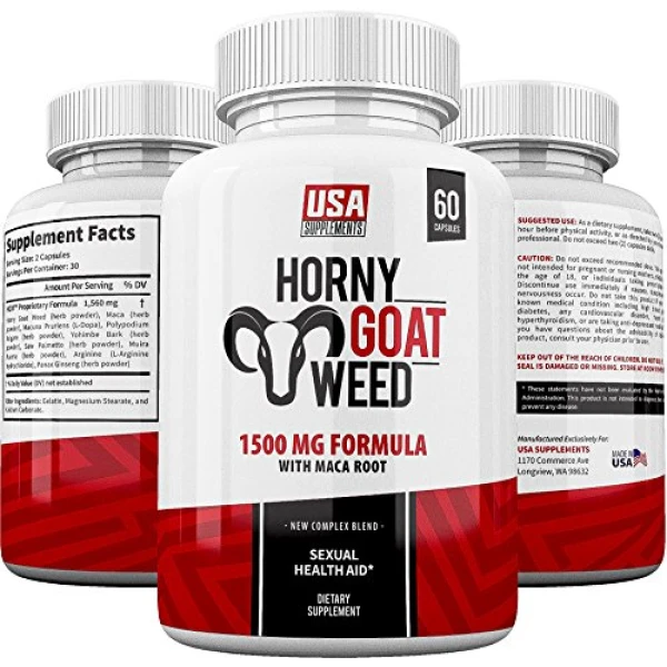 Buy Horny Goat Weed By Usa Supplements Online In..