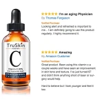 Original TruSkin Naturals Vitamin C Topical Facial Serum for Face Imported from USA