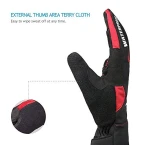 inbike mens winter cold weather thermal windproof gel bike gloves shop online in UAE