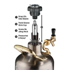 Buy online Imported Stainless Steel uKeg 128 Growler for Beer in UAE 