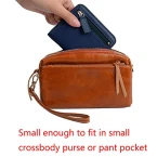 Buy YALUXE Women's RFID Blocking Small Compact Leather Wallet Online in UAE