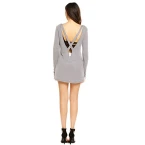 Buy online High Class Cowl Back Long Sleeve shirts in UAE 