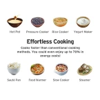 Cosori Electric Pressure Cooker With Instant Stainless Steel Pot Steamer 8 Quart Sale Online In UAE