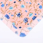 newborn receiving blanket headband set flower print baby swaddle shop online in UAE