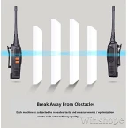 Baofeng Bf-888s VHF Radios Walkie Talkies Long Range with Earpiece Mic Antenna Handheld Two Way Radio 5W Rechargeable 2 Way Radio UHF Ham Transceiver with Headsets Microphone(6 Pack)