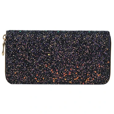 Buy Kukoo Women's Long Wallet Bling Glitter Design Clutch Online in UAE Buy Kukoo Women's Long Wallet Bling Glitter Design Clutch Online in UAE