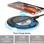 Buy Online High quality wireless charger for iPhone &Galaxy Note Phones in UAE 