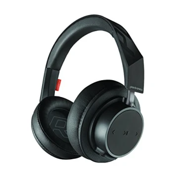 Plantronics BackBeat Go 600 Noise-Isolating Headphones, Over-The-Ear Bluetooth Headphones, Black