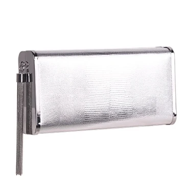 Buy Sparkly Silver Clutch Purse Handbag with Metal Tassel for Women Online in UAE Buy Sparkly Silver Clutch Purse Handbag with Metal Tassel for Women Online in UAE