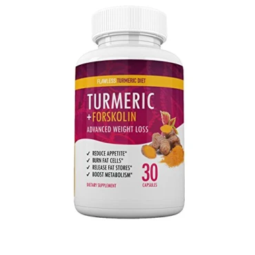 Original Flawless Turmeric Diet - Turmeric + Forskolin Advanced Weight Loss Formula Sale In UAE