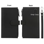 Buy Womens RFID Blocking Genuine Leather Bifold Multi Card Case Wallet Online in UAE