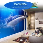 Buy American Virtual Reality Glasses 3D VR Headset with Remote Controller Large Viewing Experience in UAE