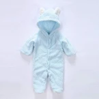 scaling baby boys girls long sleeves keep warm cartoon hooded romper jumpsuit shop online in UAE