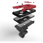 Zizo Bolt Series Case For Iphone Xs Max  With Tempered Glass Screen Protector In UAE