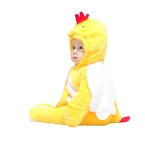 mikistroy baby snowsuit winter jumpsuit romper thick hoodie footies outfit yellow shop online in UAE