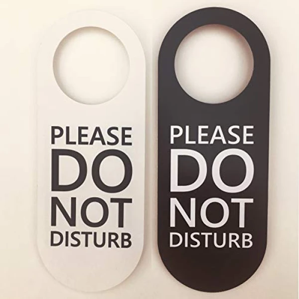 Do Not Disturb Door Hanger Sign, For Office, Hot..