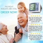 Buy online High quality Blood Pressure Wrist Monitor Full automatic in UAE 