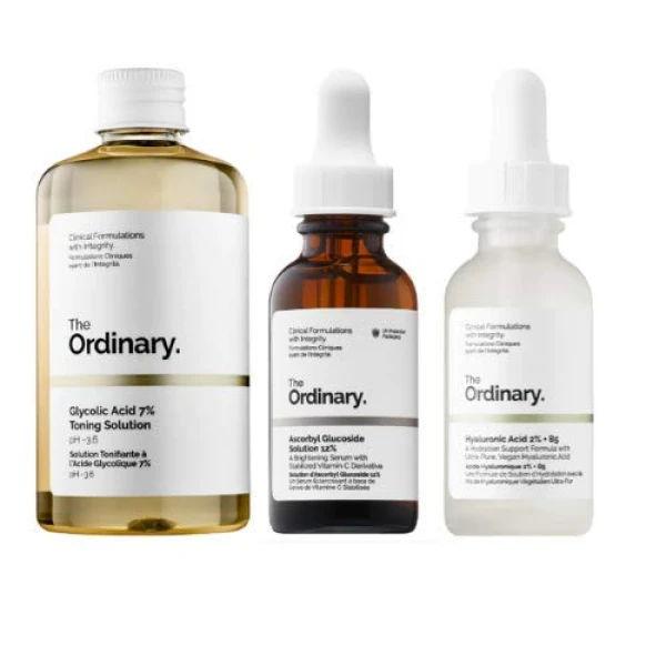The Ordinary Face Serum Set! Ascorbic Acid 8%+al..