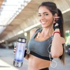 Portable Hydrogen-Rich Water Glass Rechargeable ion Water Generator Hydrogen-Rich Water Cup Generator Water Glass Cup Health Cup