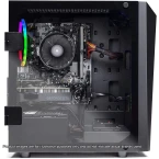 SkyTech Blaze II Gaming Computer PC Desktop – Ryzen 5 2600 6-Core 3.4 GHz, NVIDIA GeForce GTX 1650 4G, 500G SSD, 8GB DDR4, RGB, AC WiFi, Windows 10 Home 64-bit