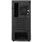 NZXT H510 - CA-H510B-BR - Compact ATX Mid-Tower PC Gaming Case - Front I/O USB Type-C Port - Tempered Glass Side Panel - Cable Management System - Water-Cooling Ready - Black/Red