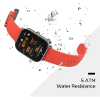 Amazfit GTS Fitness Smartwatch with Heart Rate Monitor, 14-Day Battery Life, Music Control, 1.65" Display, Sleep and Swim Tracking, GPS, Water Resistant, Smart Notifications, Steel Blue