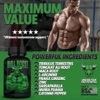 Bull Boost Male Testosterone Booster - Increase Size, Mood & Stamina - Made in USA Online in UAE