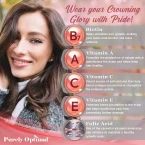 Buy Premium Hair Vitamins Supplement - Gummy Vitamins w/ Biotin, Folic Acid, Vitamins A & D - Supports Faster Hair Growth , Skin, and Nails - 60 Non-GMO Berry Flavored Gummies