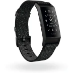Fitbit Charge 4 Special Edition Fitness and Activity Tracker with Built-in GPS, Heart Rate, Sleep & Swim Tracking, Black/Granite Reflective, One Size (S &L Bands Included)