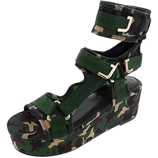 Trendinao Women's Platform Sandals, Summer Ankle..