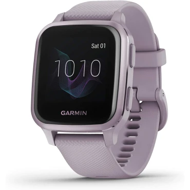 Garmin Venu Sq, GPS Smartwatch with Bright Touchscreen Display, Up to 6 Days of Battery Life, Orchid Purple Garmin Venu Sq, GPS Smartwatch with Bright Touchscreen Display, Up to 6 Days of Battery Life, Orchid Purple
