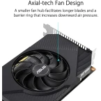ASUS Phoenix NVIDIA GeForce GTX 1650 OC Edition Gaming Graphics Card (PCIe 3.0, 4GB GDDR6 Memory, HDMI, DisplayPort, DVI-D, Axial-tech Fan Design)