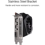 ASUS Phoenix NVIDIA GeForce GTX 1650 OC Edition Gaming Graphics Card (PCIe 3.0, 4GB GDDR6 Memory, HDMI, DisplayPort, DVI-D, Axial-tech Fan Design)